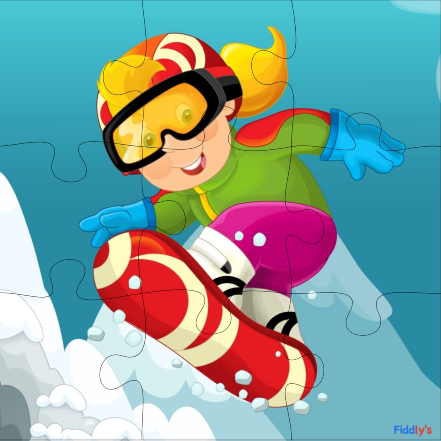 Fiddlys Wood Jigsaw Puzzles For Kids & Children -9 Pieces Age 3+ (Travel & Adventure (Pack Of 6))