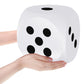 Shappy 7.9 Inches Foam Dice Fun Filled Large Educational Toy Kawaii Giant Dice Jumbo Decorative EVA Foam Big Square Building Blo
