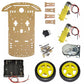 Primerobotics Ct-Ps-2Wdkit 2Wd Smart Robot Bot With Chassis, Bo Motor, Wheels, Clamps, Speed Encoder, Battery Box, Switch - Diy 
