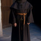 Vzqi Medieval Monk Robe For Kids Renaissance Priest For Boy Halloween Cosplay Costume Cloak S