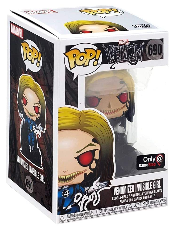 Funko Pop! Marvel Venomized Invisible Girl Exclusive Figure 690