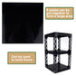 Wsryltch Brick 16X16 Plate 1/3 With Holes,Pins Suppor Pillar Accessories Pack,Pixel Art Painting Base Classic Building Block Bul