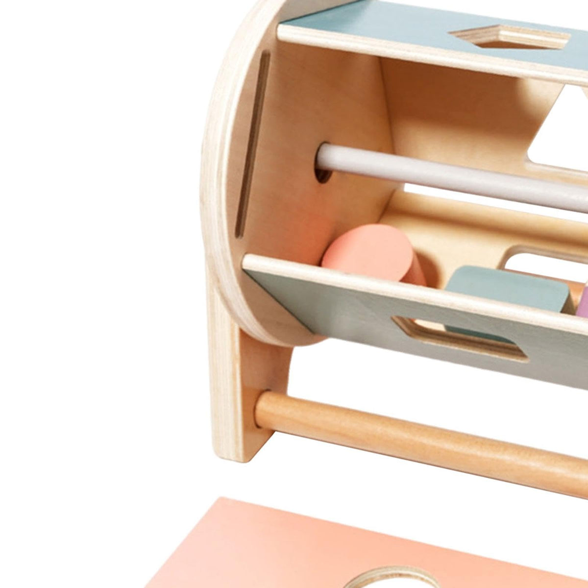 Trendivibe Montessori Fine Motor Skill Roller Rotatable Drum For Boys Girls Infant Kids| Baby Learning Toy | Infant Activity Toy