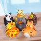 Rhode Island Novelty 2'' Zoo Animal Rubber Duckies
