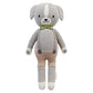 Cuddle + Kind Noah The Dog Little 13'' Hand-Knit Doll - 1 Doll = 10 Meals, Fair Trade, Heirloom Quality, Handcrafted In Peru, 10