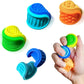 Sensory Toys 3Pcs, Double Texture Sensory Balls For Adults And Kids, Calming Toys For Restless Fingers To Stop NailBiting
