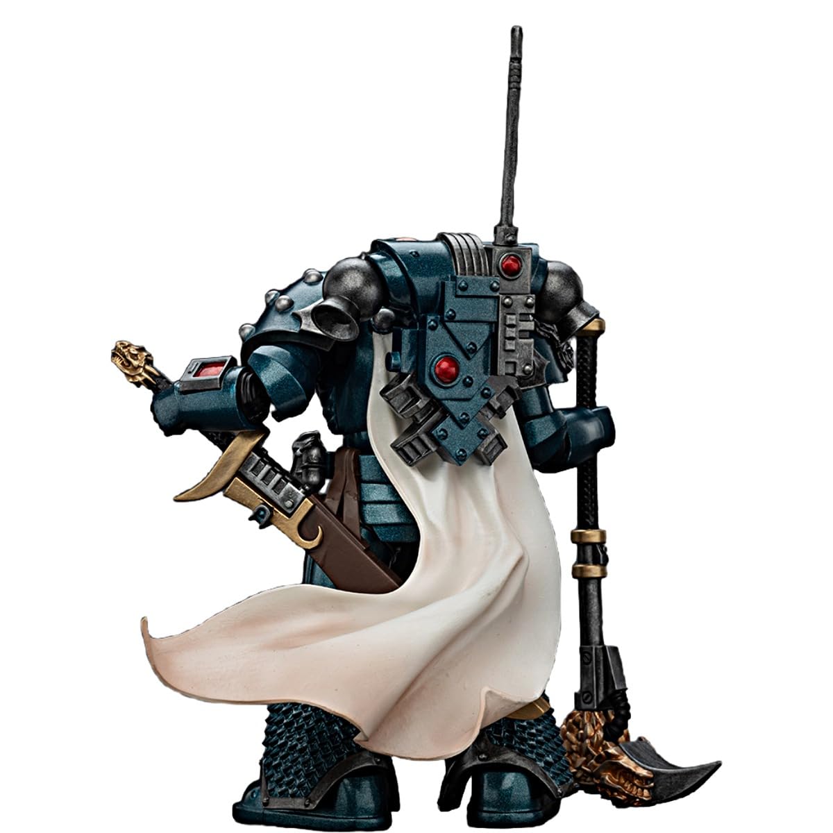 JOYTOY Warhammer 40K 1/18 Action Figures Alpha Legion Harrowmaster Armillus Dynat 4.9Inch Collectible Model