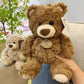 Gjlzfwbx Teddy Bear Plush Toy, 12Inches Teddy Bear Stuffed Animal Christmas Birthday Valentine'S Day Gifts For Kids Girl Friends