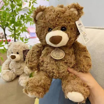 Gjlzfwbx Teddy Bear Plush Toy, 12Inches Teddy Bear Stuffed Animal Christmas Birthday Valentine'S Day Gifts For Kids Girl Friends