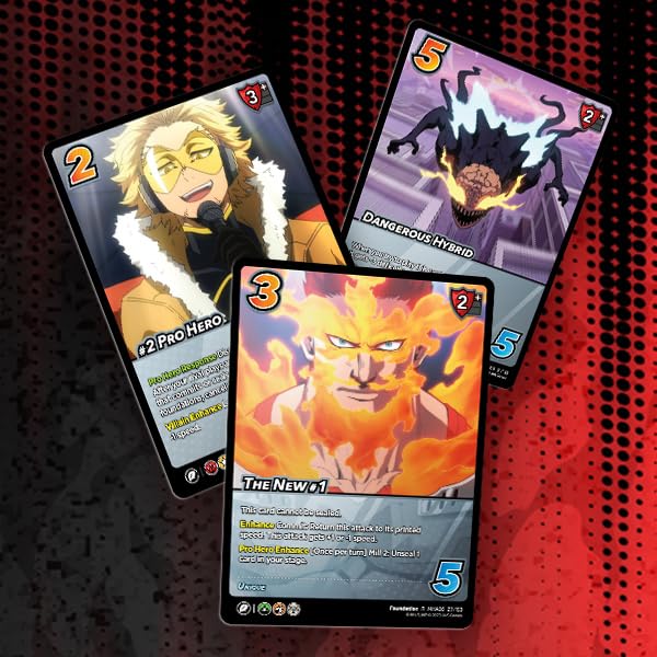 Uvs Games My Hero Academia Collectible Card Game Set 6: Jet Burn Booster Pack (Peg)