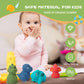 Mold Free Bath Toys For Babies 6-12 Months 8 Pack No Holes Dinosaur Bath Toys For Kids Ages 1-3 Safe And Non Toxic Bathtub Pool Floating Toys Christmas Baby Gifts