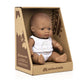 Miniland Doll 8 1/4'' Hispanic Boy (Box) - Made In Spain, Anotomically Correct, Quality, Inclusion