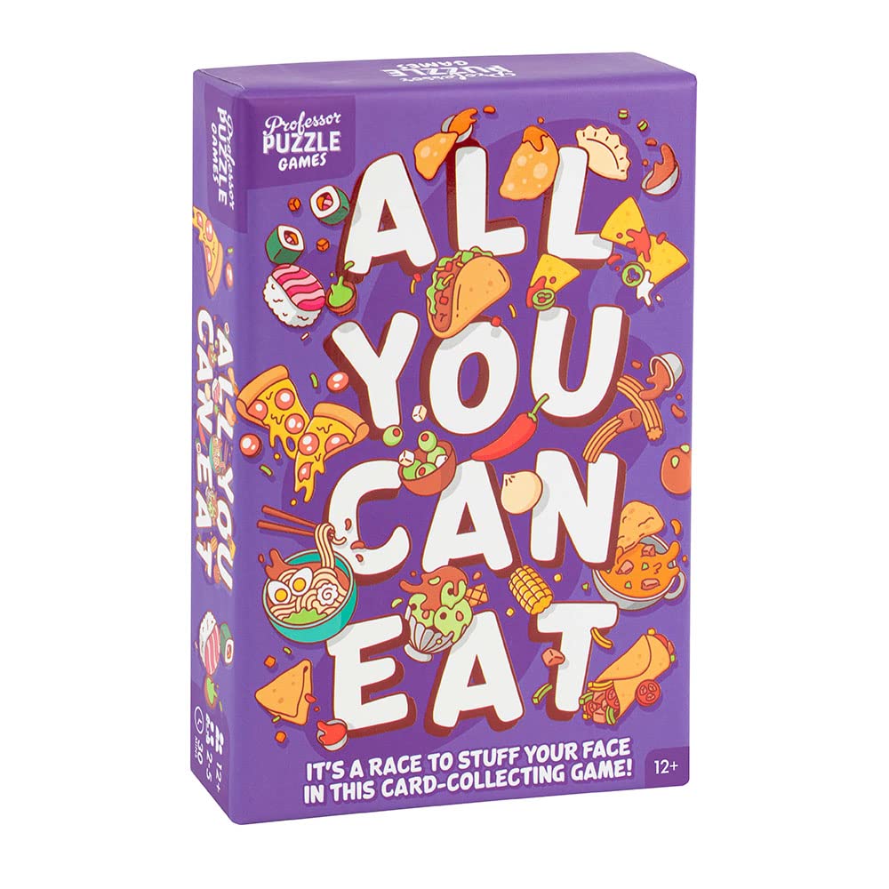 Professor Puzzle All You Can Eat - It’S A Race To Stuff Your Face In This Card-Collecting Game!