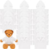 18 Pcs Stuffed Bear Clothes Sublimation Blank Bear Shirt Doll T-Shirts Stuffed Animal Tshirt Basic Hoodie Easy to Wear Fit 14-18 Inches Stuffed Dolls