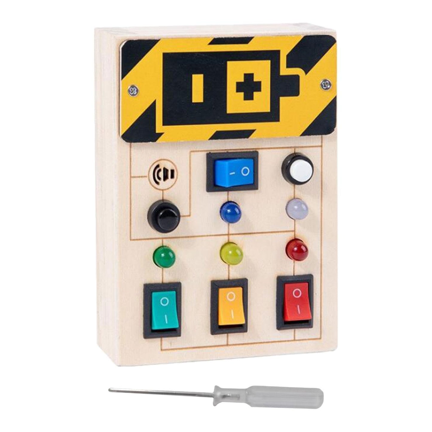 Atorse Travel Toy Electronic Wooden Sensory Toys For Early Education Party Birthday
