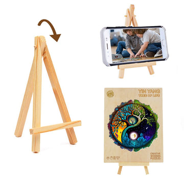 Kaayee Wooden Jigsaw Puzzles-Wooden Puzzle Adult Unique Shape Advanced Yinyang Wooden Jigsaw Puzzle For Adult, Family Puzzles 20