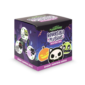 Teeturtle 3'' Reversible Halloween Mystery Box Plushie - Spooky Surprise Series - Soft Cute Stuffed Animal Blind Box