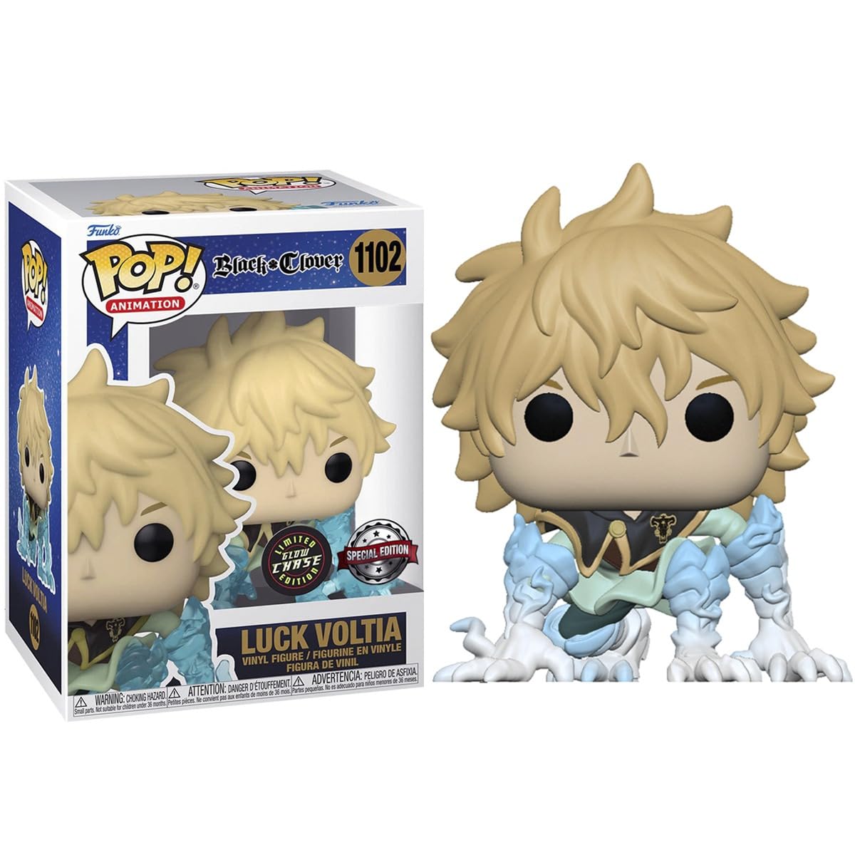 Funko Pop! Black Clover Luck Voltia Figure - St