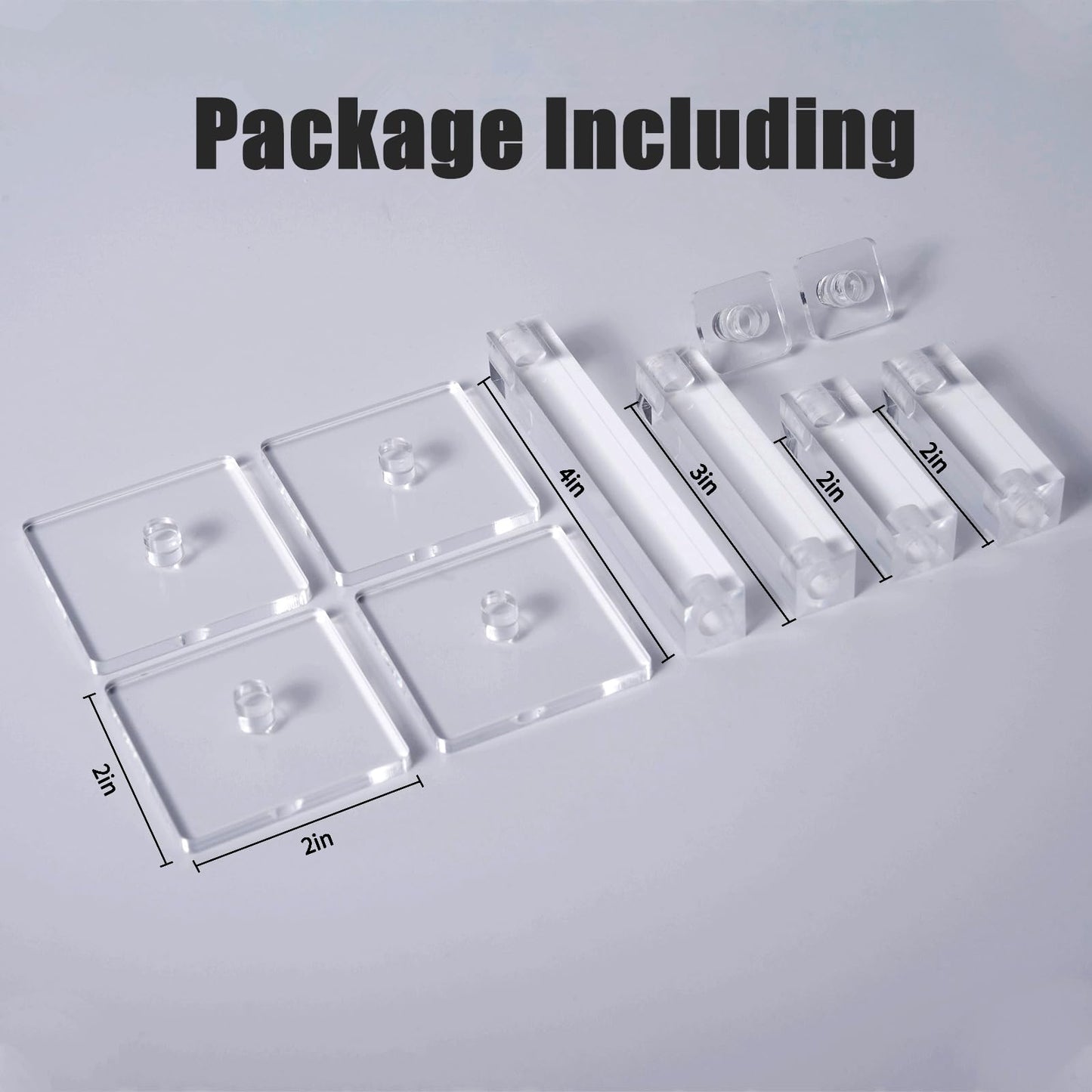 Kalami 2 Sets Flying Miniatures Combat Riser For Dnd With 2'' Base, 3D Single Flyer Riser For Tabletop Rpgs And Board Games