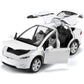 SASBSC Diecast Car 1:32 Pull Back Vehicles Alloy Model Cars Toy Cars for 4 to 12 Years Old White