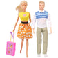 Sotogo 33 Pieces Doll Clothes And Accessories For 11.5 Inch Girl Boy Doll Wedding Playset Include 12 Sets Doll Groom Suit/Weddin