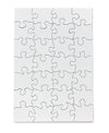 24 Blank Jigsaw Puzzles - 5.5 x 8 Inch  28 Pieces Each - Hygloss DYI party invites  Perfect for Decorating  Kids' Activities  Arts & Crafts or Party Favors - Puzzle Pieces to Draw On for Crafts