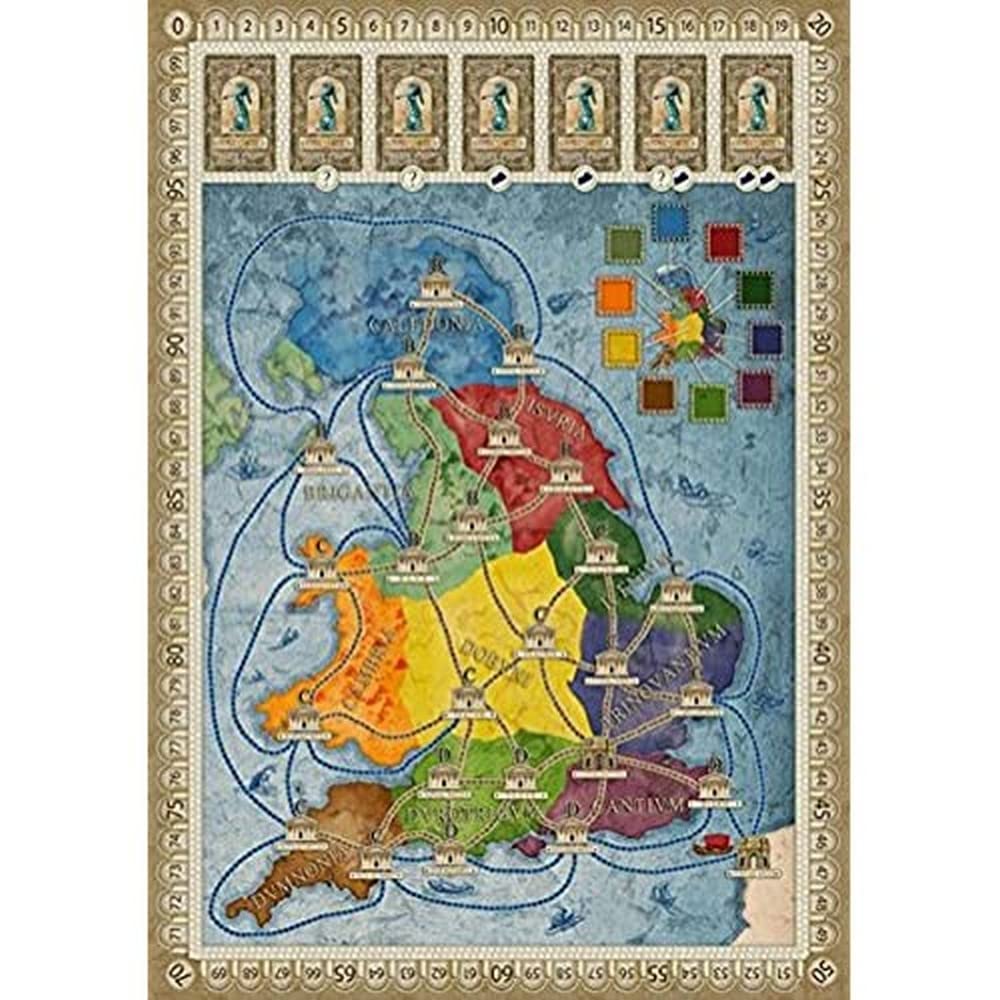 Rio Grande Games Concordia: Britania and Germania Expansion Board Game - Model PDV710