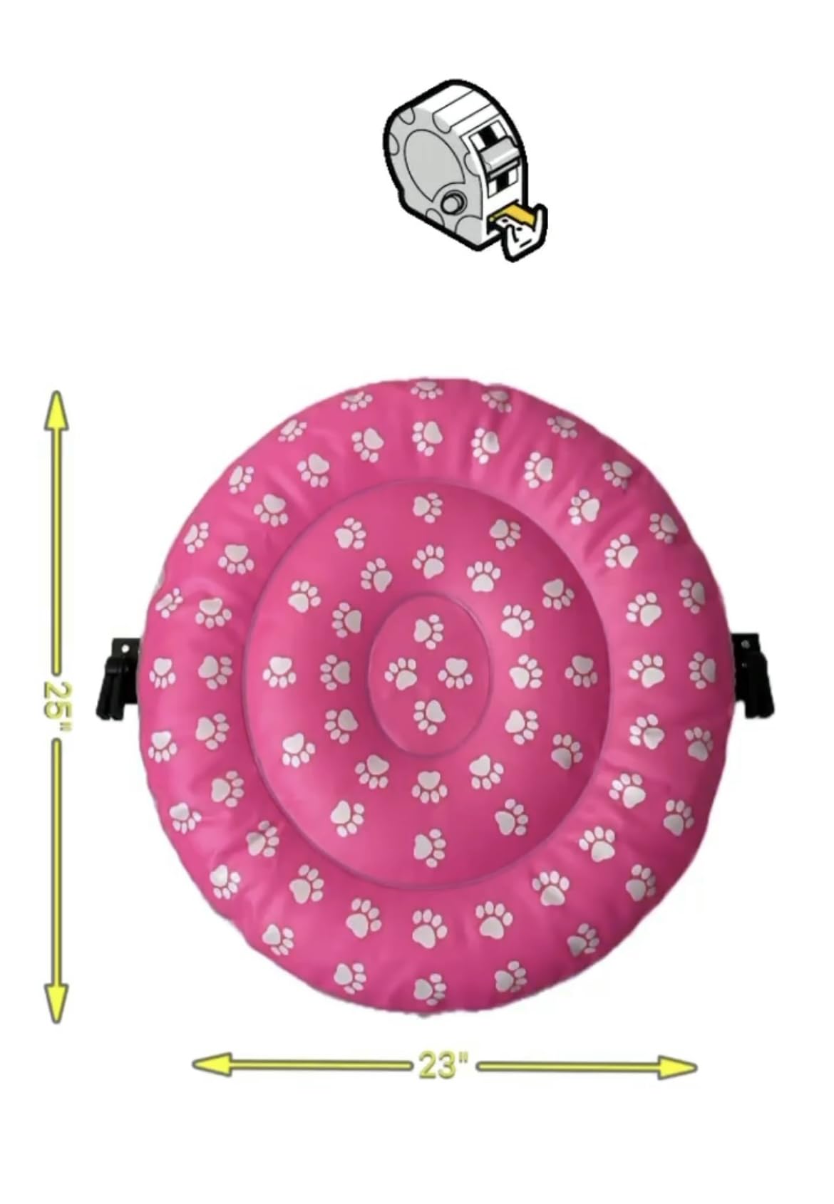 Ruperts Float Dog Pool Float | Inflatable Canopy Loungers for Pets | Water Rafts for XSmall to Small Dogs & Puppies | Puppy Pool