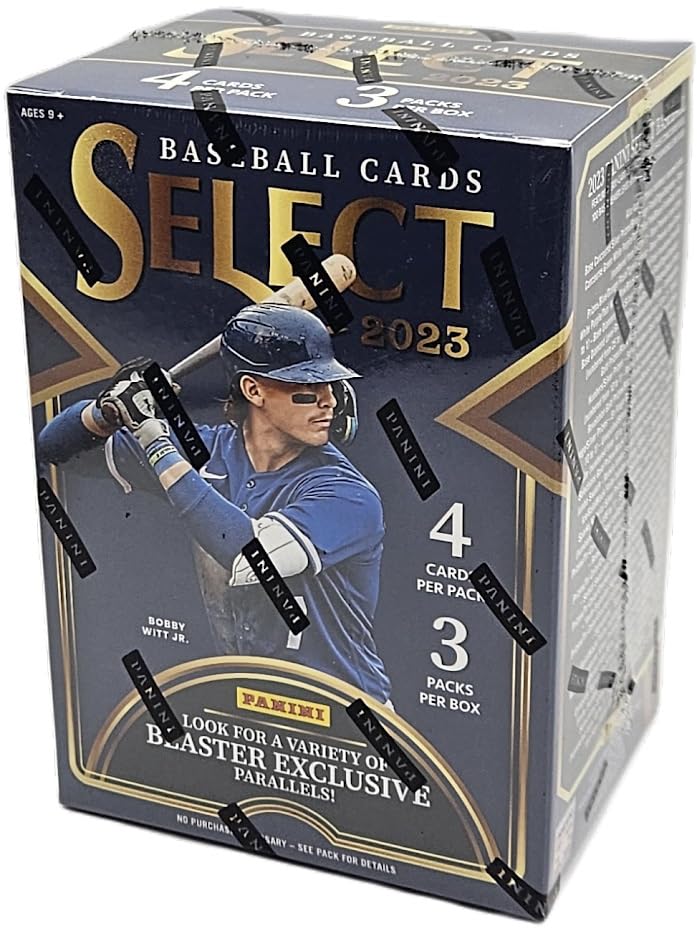 2023 Panini Select Baseball Trading Cards Blaster Box