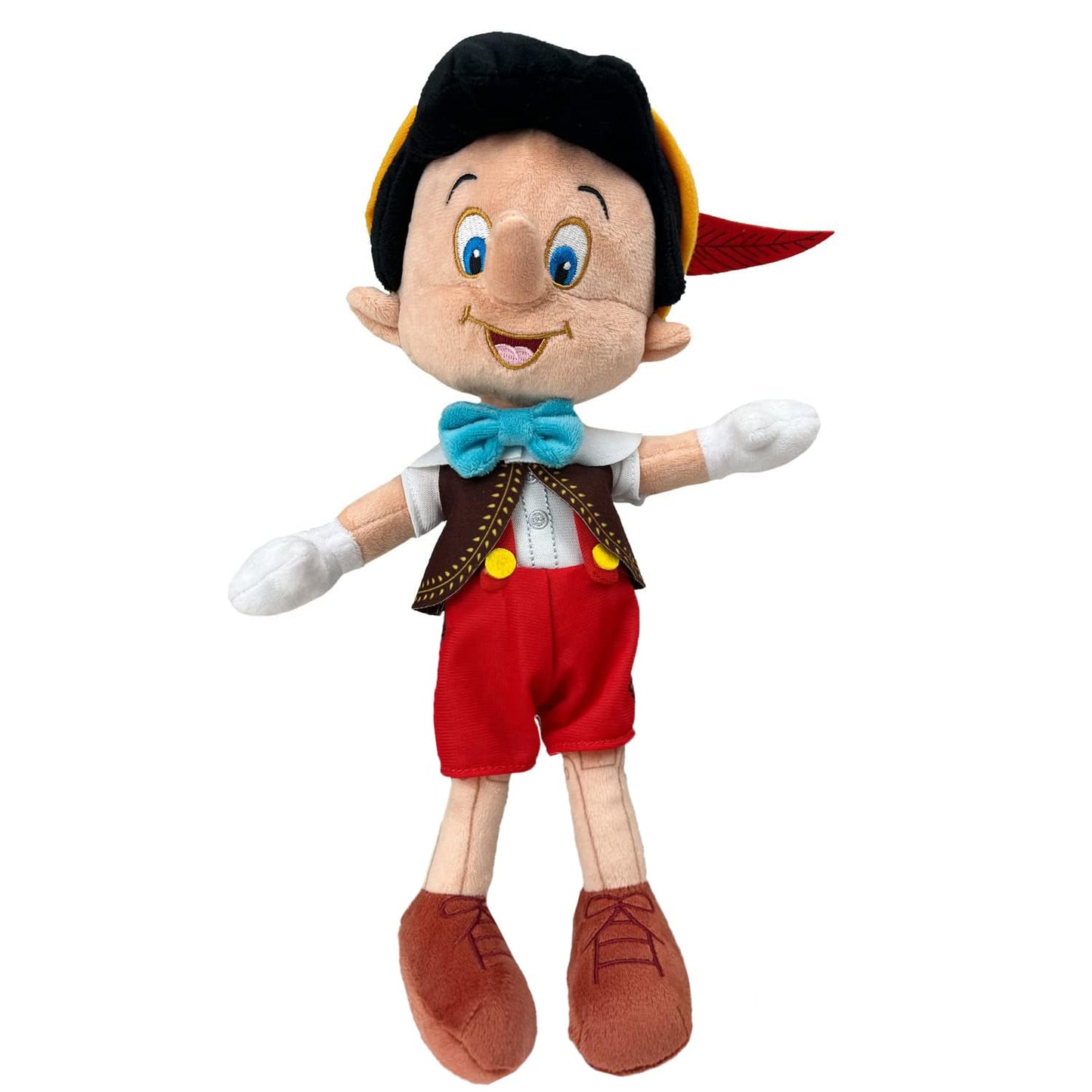 Pozbrd Pinocchio Plush Doll,Cute Pinocchio Stuffed Toy For Toddler Boys And Girls,Thanksgiving, Christmas, Birthday Gift For Kid