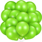48 Pieces Neon Green Balloons Green Lime Latex Balloons for Halloween Baby Shower Gender Reveal Birthday Wedding Graduation Jung