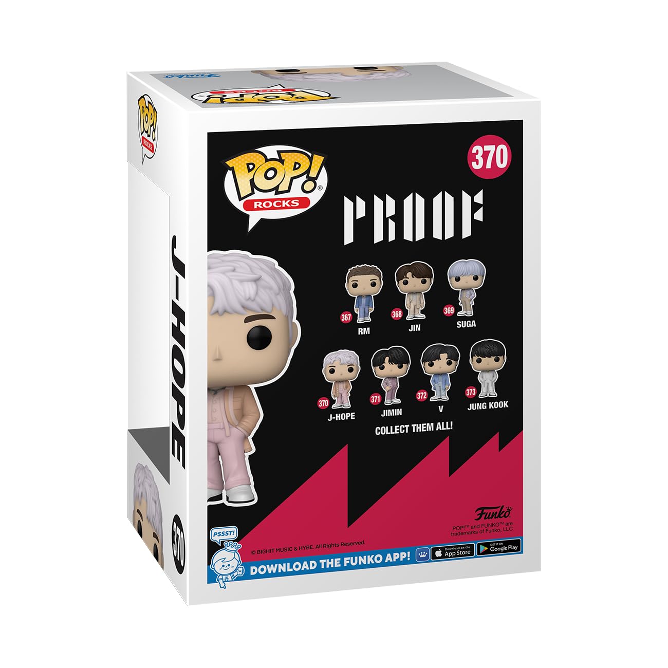 Funko Pop! Rocks: Bts - J-Hope - J Hope - Collectable Vinyl Figure - Gift Idea - Official Merchandise - For Kids & Adults - Music Fans - Model Figure For Collectors And Display