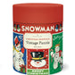 Cavallini 500 Piece Puzzle, Christmas Snowman (PZL500/CHRSNO)