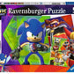 Ravensburger Sonic Prime 3X 49 Piece Jigsaw Puzzles for Kids Age 5 Years Up