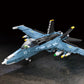 Apostrophe Games F/A-18 Hornet Building Block Set - 772 Pcs - Large Blue Air Force Jet Toy for Ages 10+ - Compatible with All Bricks