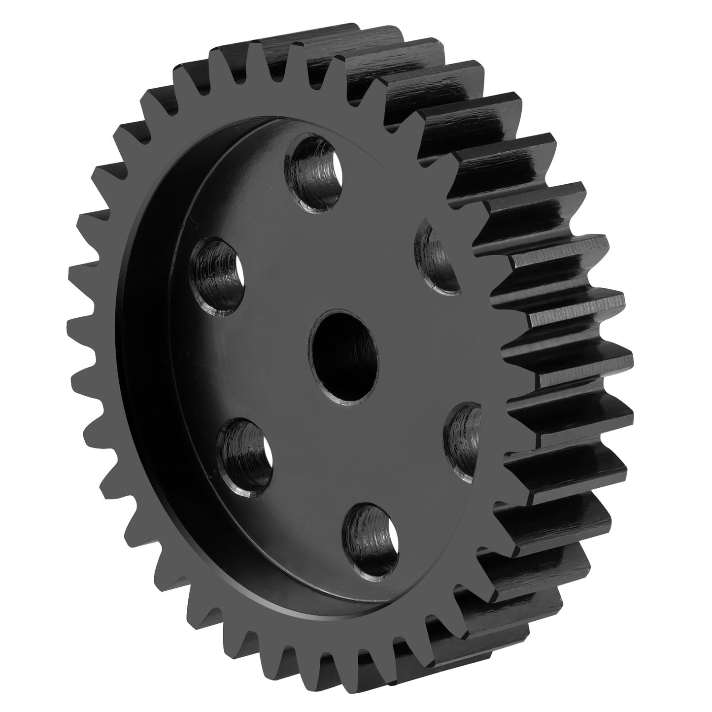 Brkrc Steel M1 Pinion Gear 34T-45T 5Mm Shaft Motor Gears For 1/8 1/10 Rc Brushless Brush Motor Electric Car/Truck Part (35T)