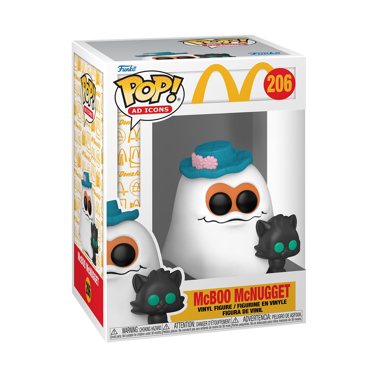 Funko Pop! Ad Icons: Mcdonalds - Mcboo Mcnugget - Mcdonald'S - Collectable Vinyl Figure - Gift Idea - Official Merchandise - For Kids & Adults - Ad Icons Fans - Model Figure For Collectors