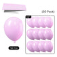 Partywoo Pastel Purplish Pink Balloons, 50 Pcs 12 Inch Purplish Pink Balloons, Purplish Pink Balloons For Balloon Garland Or Balloon Arch As Party Decorations, Baby Shower Decorations, Pink-Q04