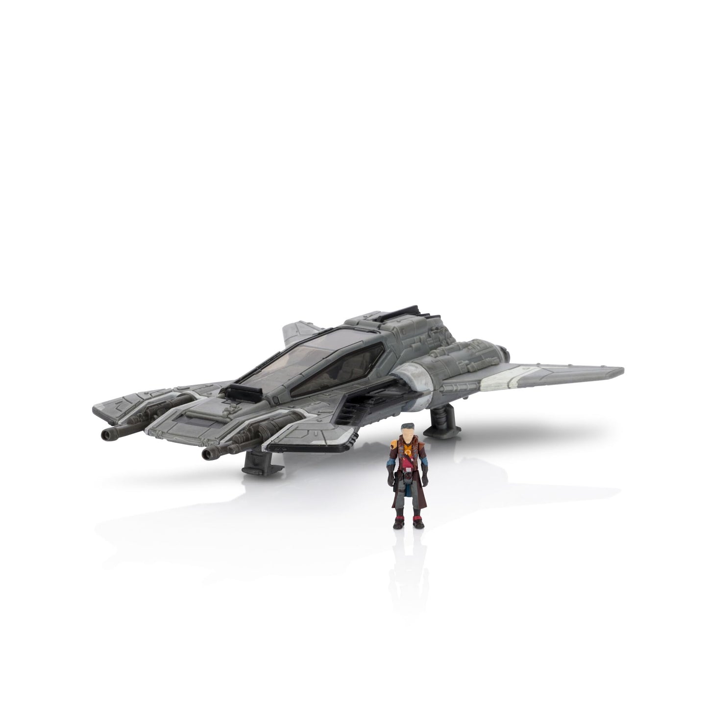 Star Wars Micro Galaxy Squadron Swj0145 Pirate Snubfighter Official 7.5 Cm Vehicle With Figure