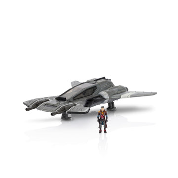 Star Wars Micro Galaxy Squadron Swj0145 Pirate Snubfighter Official 7.5 Cm Vehicle With Figure