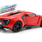 Jada Lykan Hypersport Red Fast & Furious 7'' (2015) Movie 1/24 Diecast Model Car