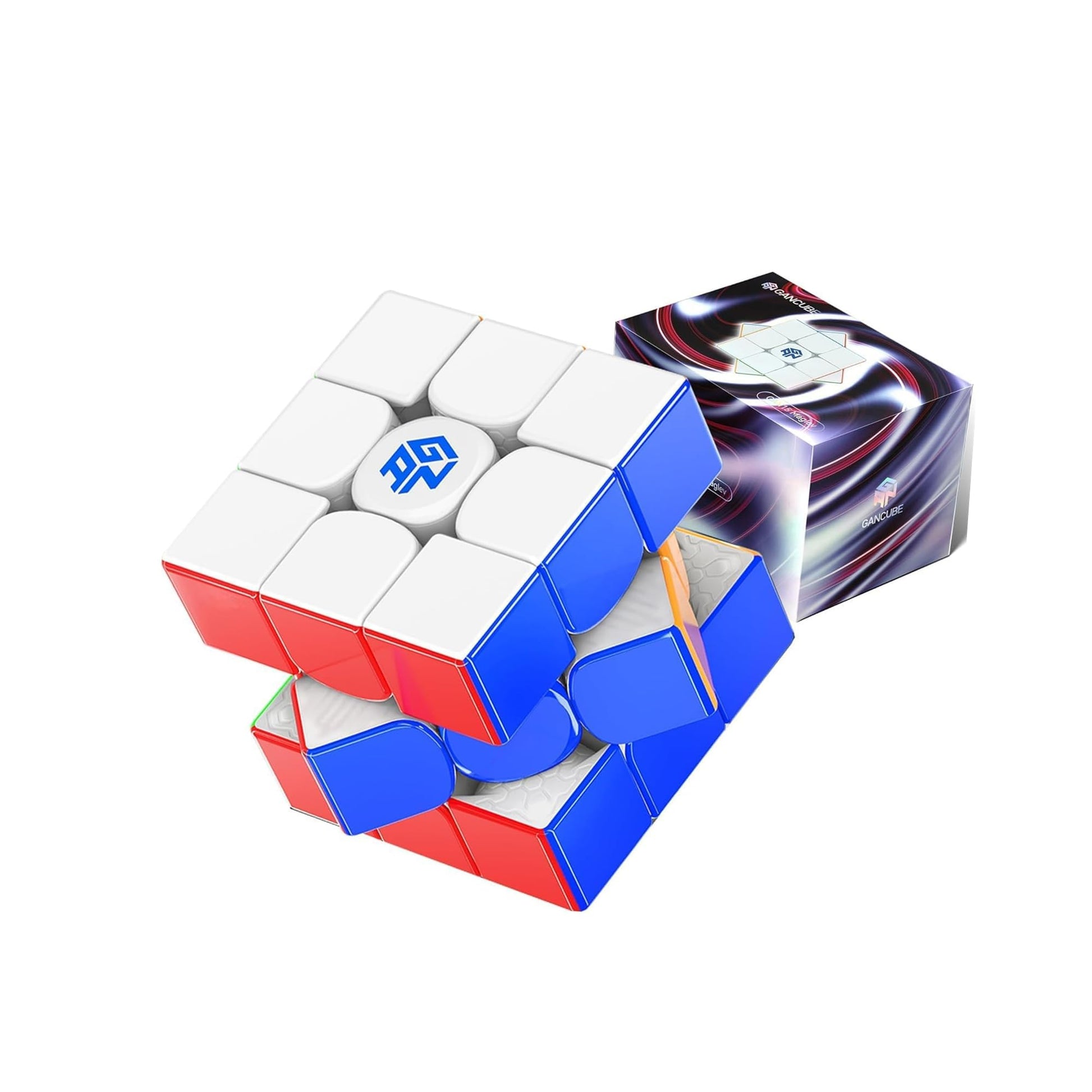 Liangcuber Gan 15 Maglev Uv Speed Cube 3X3,Gan15 Magnetic Maglev Flagship 3X3 Cube New Launch, Professionals, Puzzle Primary Int