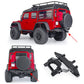 RCLIONS Aluminum Rear Bumper Bar for TRX4M Defender 1/18th RC Crawler Truck Car Upgrades