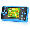 Handheld Game For Kids Ages 4-10, 2025 Upgraded, 142 Classic Mini Games, Tv Output, 2.5' Lcd Screen, Portable Arcade System, Battery-Free, Birthday For Children-Blue