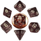 Ethereal Black 10mm Mini Polyhedral Dice Set