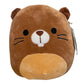 Squishmallow Official Kellytoy Plush 8 Inch Squishy Soft Plush Toy Animals (Chip Beaver (No Glasses))