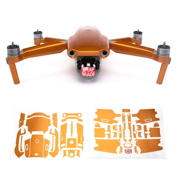 Wrapgrade Main Unit Skin Compatible With Dji Mavic Air 2 (Butterfly Copper)