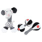 Secret Desire 3Pcs Baby Rattles Early Developmental Visual Development Dumbbell Rattle Toy|Developmental Baby Toys