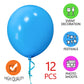 18 Inch Assorted Colors Big Balloon 12 Pack Large Latex Party Balloons Round Helium Balloon For Christmas Wedding Birthday Baby