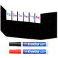 Aizesuro Acrylic Erasable Screen Top Initiative Trackers 6PCS for DND, Other Tabletop RPG (White 6pcs)